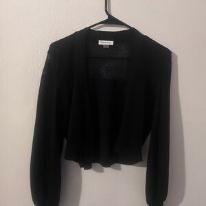 Calvin Klein Black Shrug